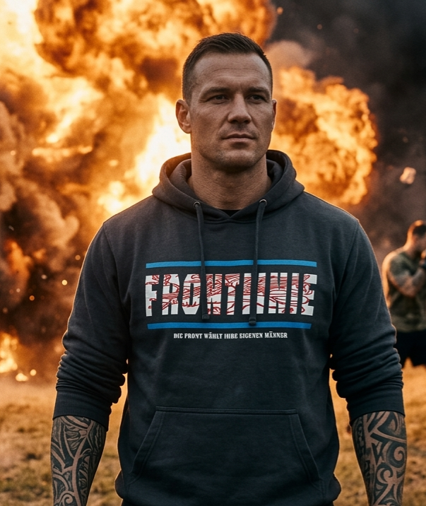FRONTLINIE – Hardcore Block Hoodie