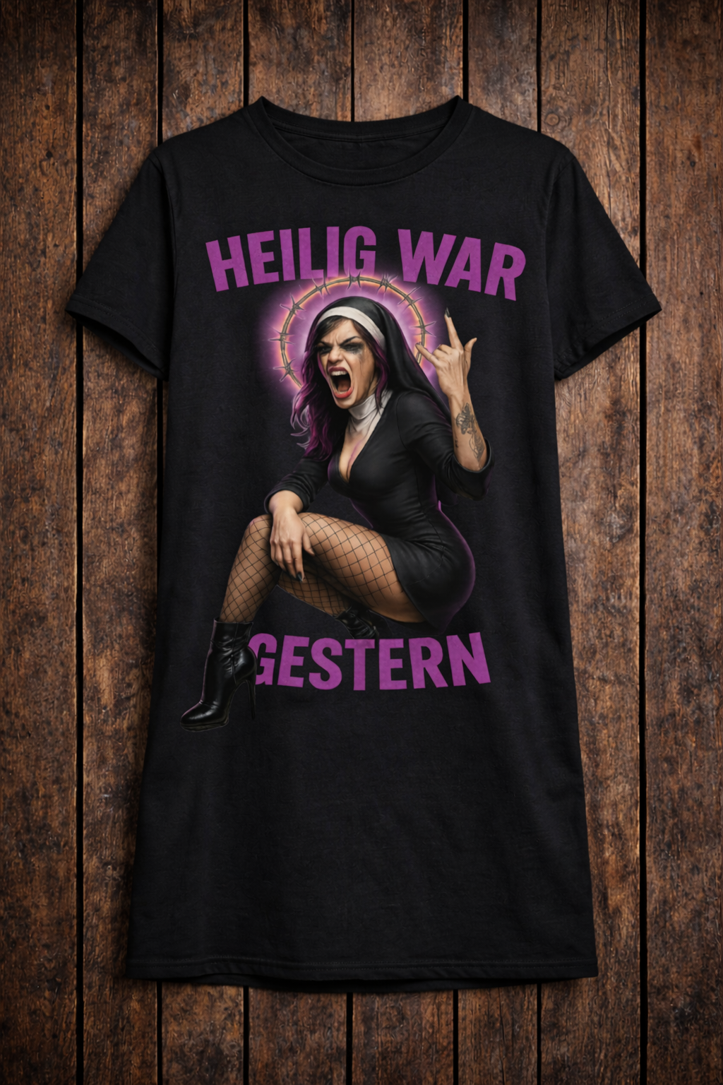 HEILIG WAR GESTERN – Long Shirt