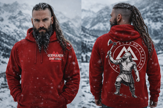 Hoodie „Germane – Ehre & Stolz“