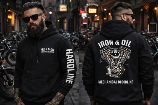 IRON & OIL – Mechanical Bloodline Hoodie