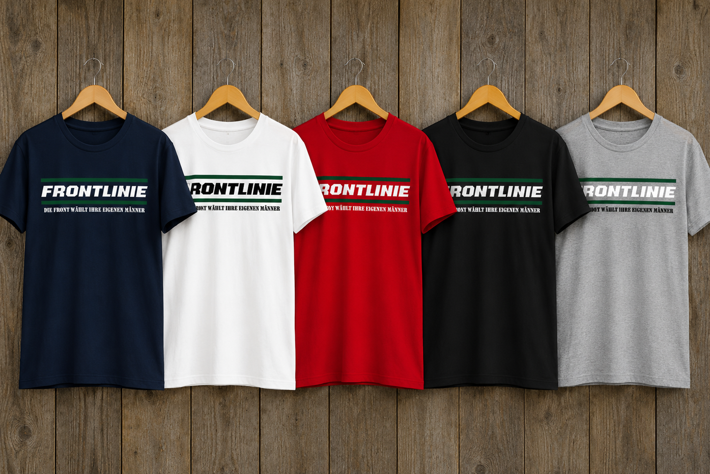 FRONTLINIE – Blockshirt für Ultras & Fußballfans | Personalisierbar